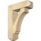 Ekena Millwork Imperial Craftsman Rough Sawn Bracket w/ Offset Brace, Douglas Fir, 8"W x 26"D x 34"H BKT0806X26X34IMP04RDF - alternate 1